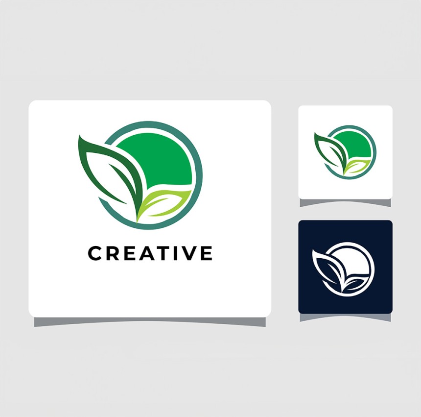 Exemples de logos fait sur Adobe Illustrator