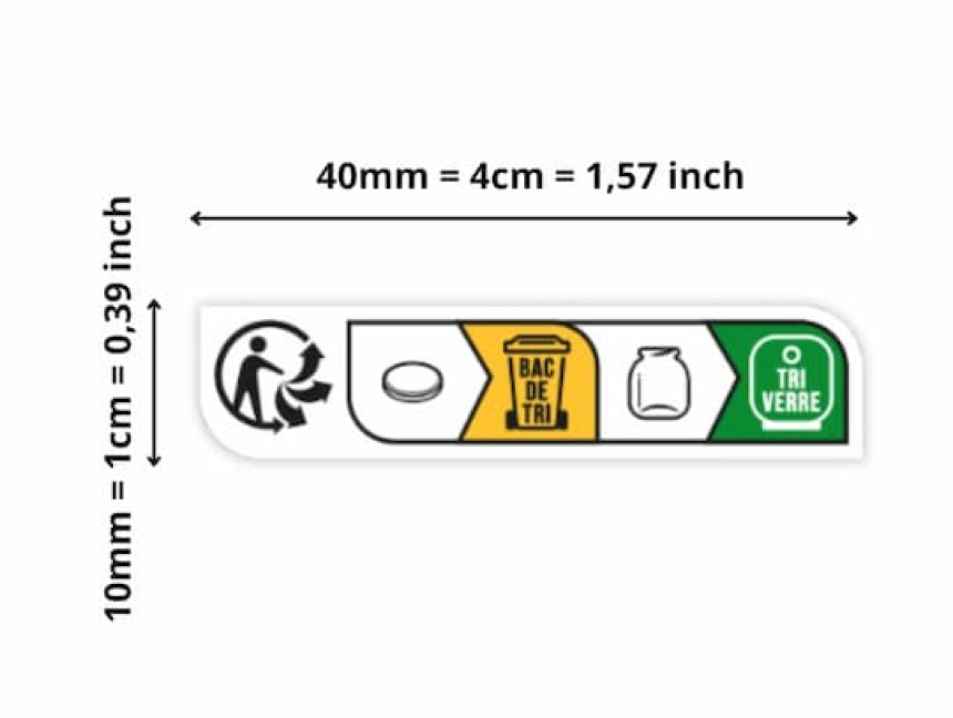 étiquettes info-tri pots et bocaux en verre