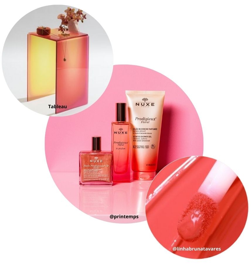 Inspirations en lien avec la tendance couleurs 2025 sunset coral