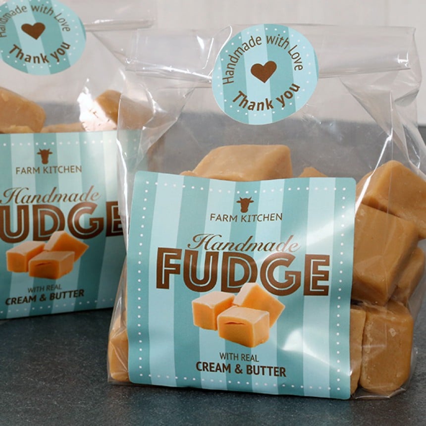 etiquettes boulangerie caramel