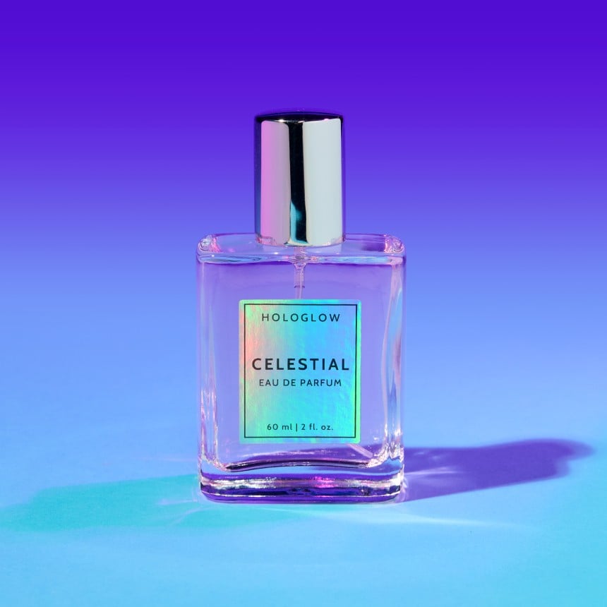 étiquette de parfum