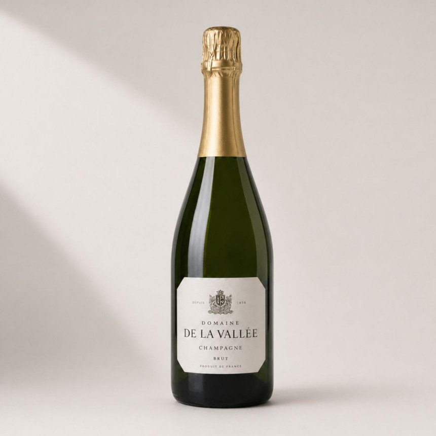 étiquette champagne personnalisée