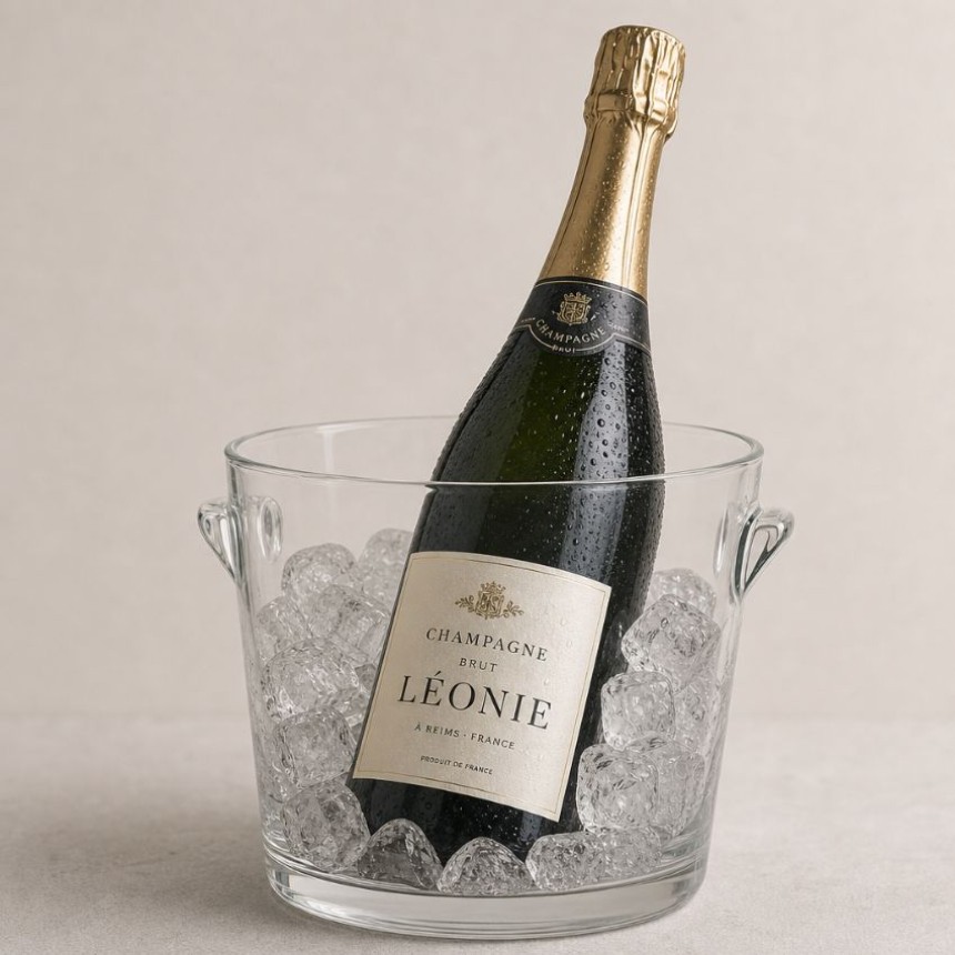 étiquettes champagnes waterproof