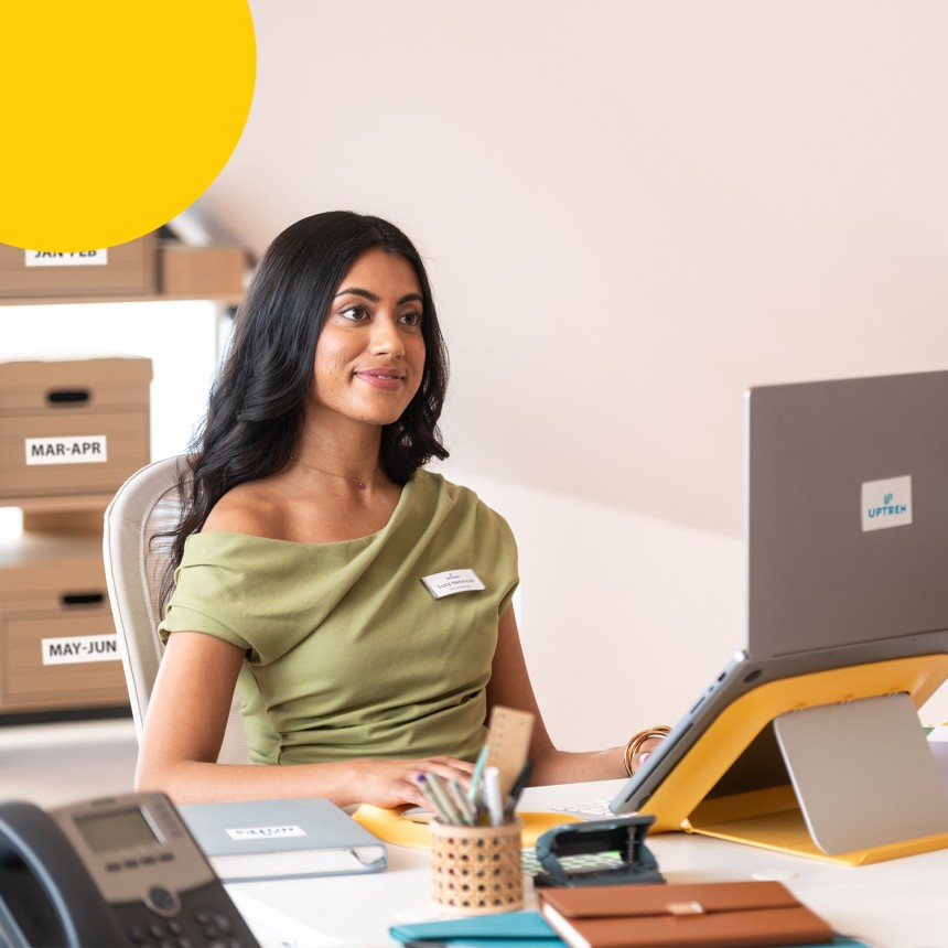 etiquettes pour organiser son bureau