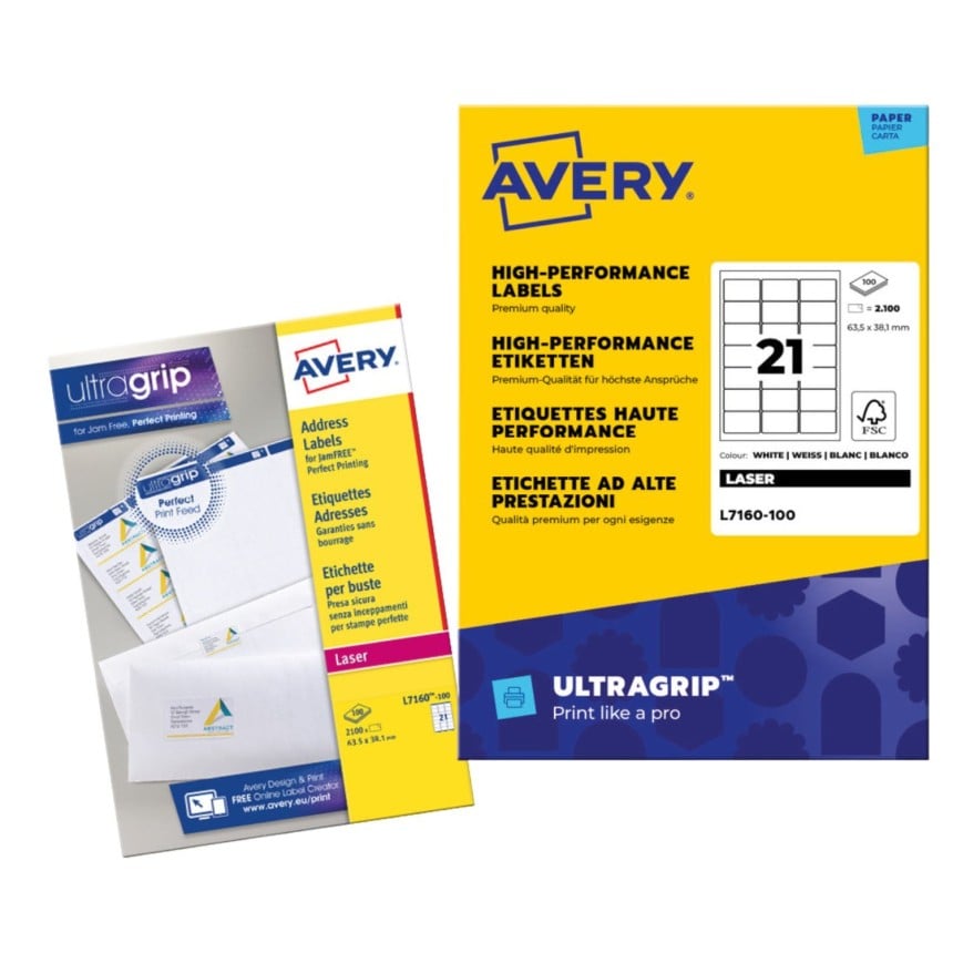 nouveau packaging avery