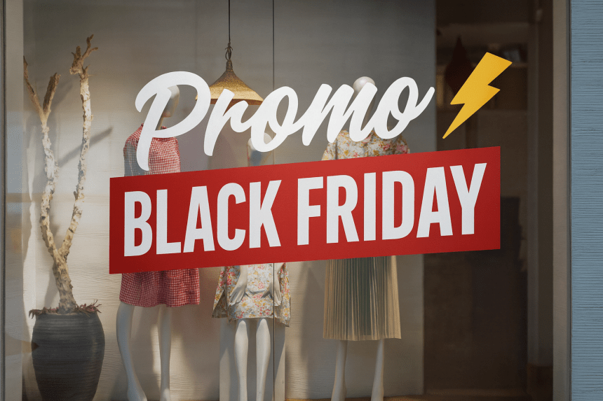 stickers vitrines black friday