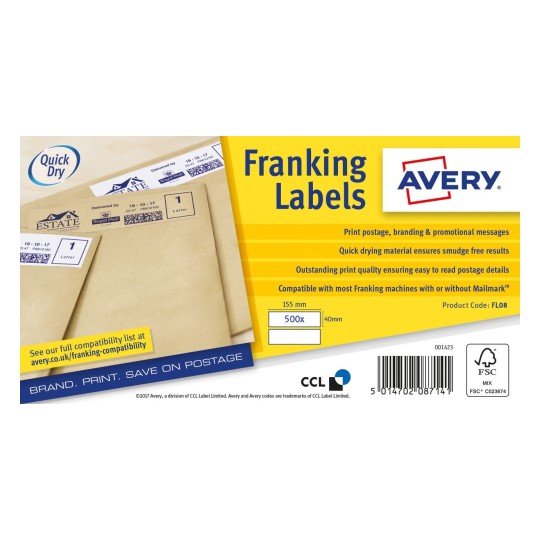 étiquettes affranchissement
