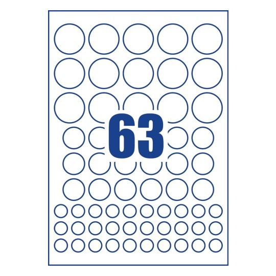Stickers Ronds Antimicrobien  AM00CA4-10