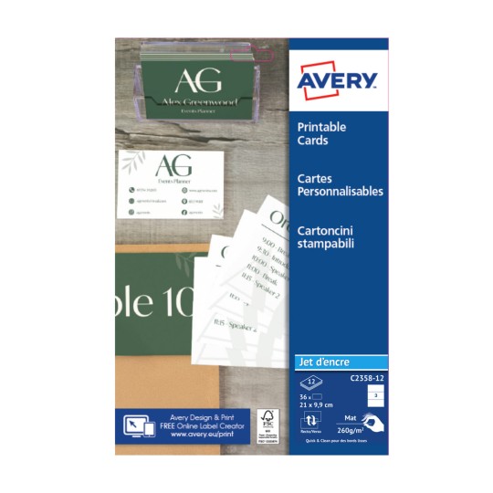 Cartes De Journal Simply Gilded - Lot De 36 - Papier Luxe 140GSM - Multicolore - NEUF