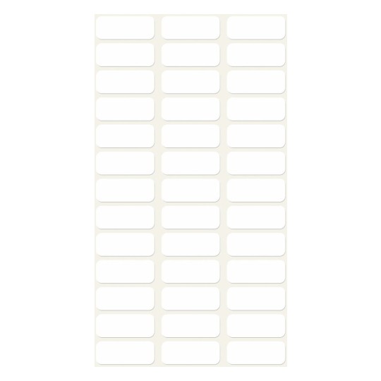 Etiquettes mini 3073 20 x 8 mm