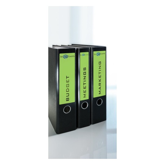 L4768-100 4004182036938 Etikett Ordner Kurz Gruen anw