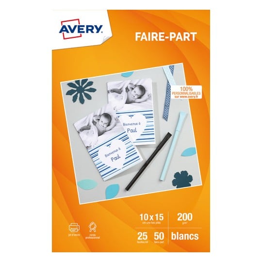 Cartes De Vœux Et Faire Part C2361 Avery Cartes De Vœux Et Faire Part C2361 Avery