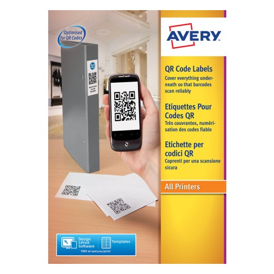 Etiquette pour codes QR L7120-25