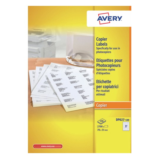Etiquettes copieurs DP027-100