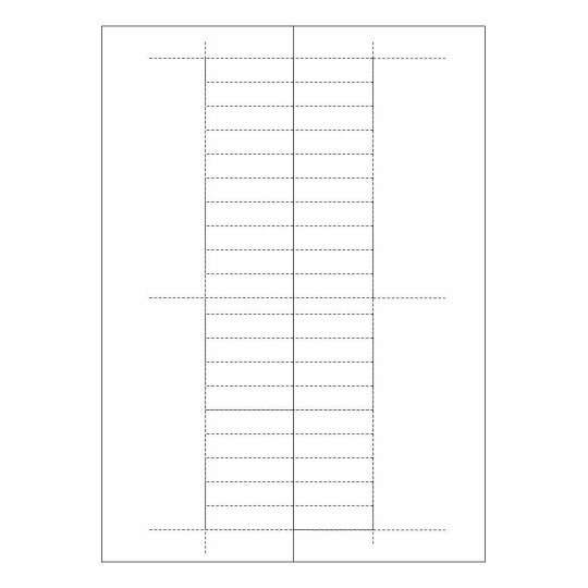 Intercalaires à onglets personnalisables 60400402 A4+