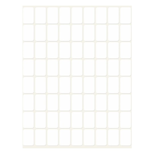 Etiquettes mini 3312 18 x 12 mm
