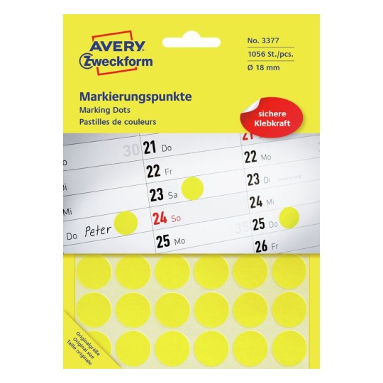 Pastilles de couleur 3377
