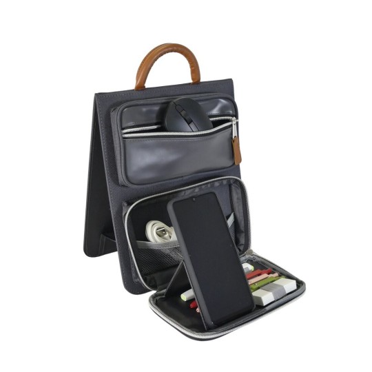 TRiGO® Pochette nomade de bureau - Gris TRIGONOMAD-G