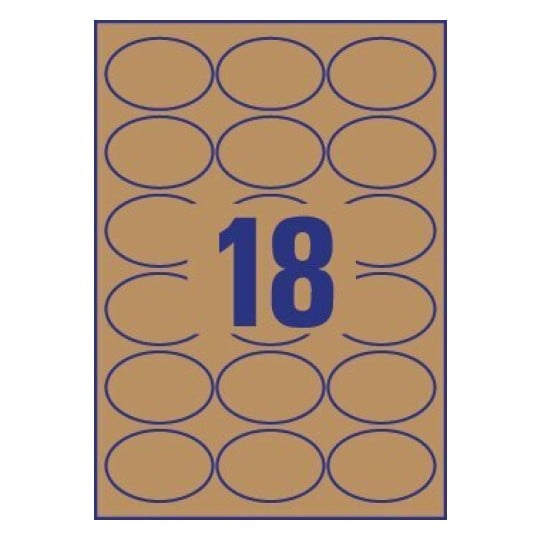 Etiquette produit L7103-20 63,5 x 42,3 mm