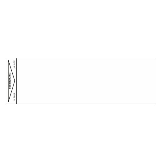 Étiquette pour affranchissement 3439 130 x 40 mm