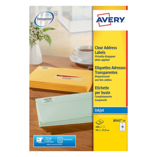 Etiquette adresse J8562-25