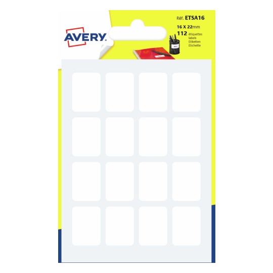 Etiquettes en sachets ETSA16