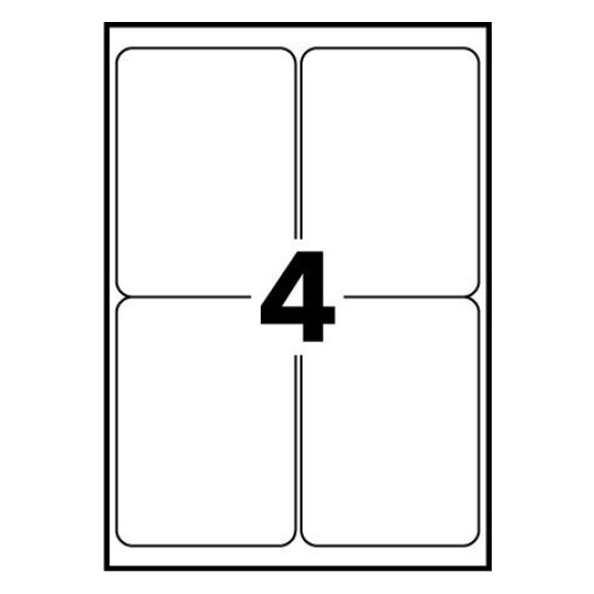 Etiquettes Etanches Ultra-Adhésives L7994-25 99,1 x 139 mm