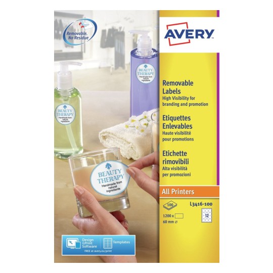 Etiquettes produit L3416-100