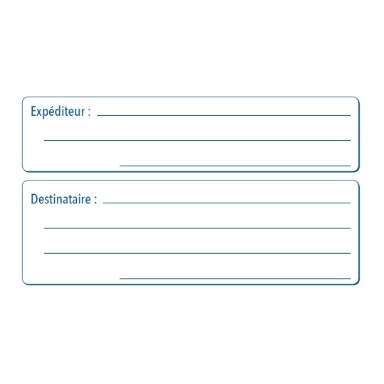Etiquette multi-usages ROEX