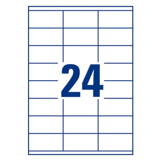 Etiquette multi-usages 3422-100 35 x 70 mm