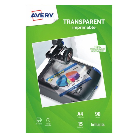 15 transparents imprimables 2503