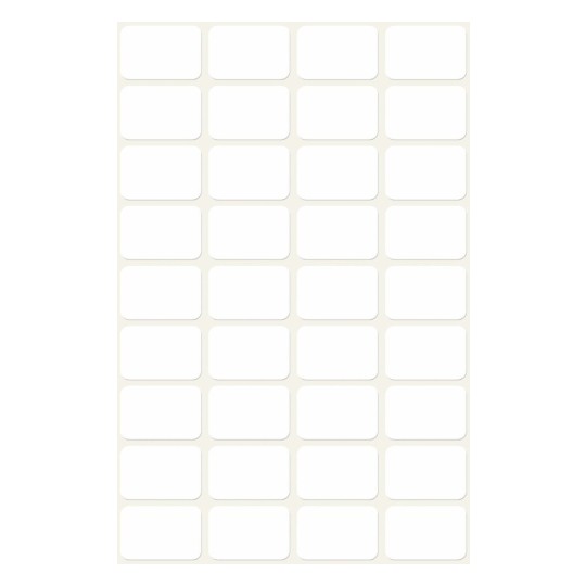 Etiquettes mini 3042 18 x 12 mm