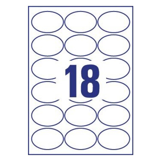 Etiquette produit L7101REV-20 63,5 x 42,3 mm