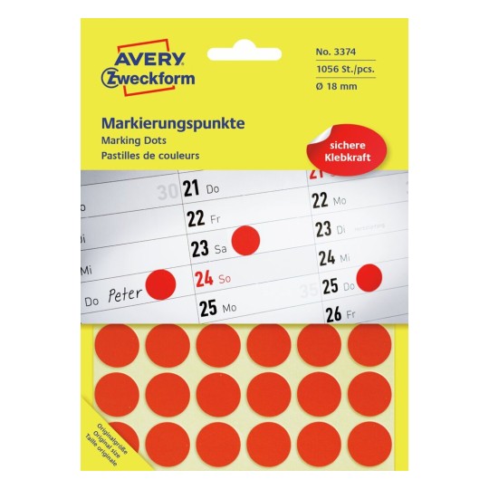 Pastilles de couleur 3374