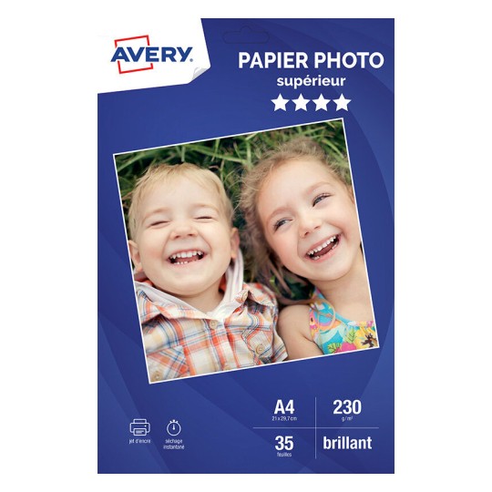 Avery Papier photo mat supérieur A4 (20 feuilles) (2585) - Achat Papier  divers Avery pour professionnels sur