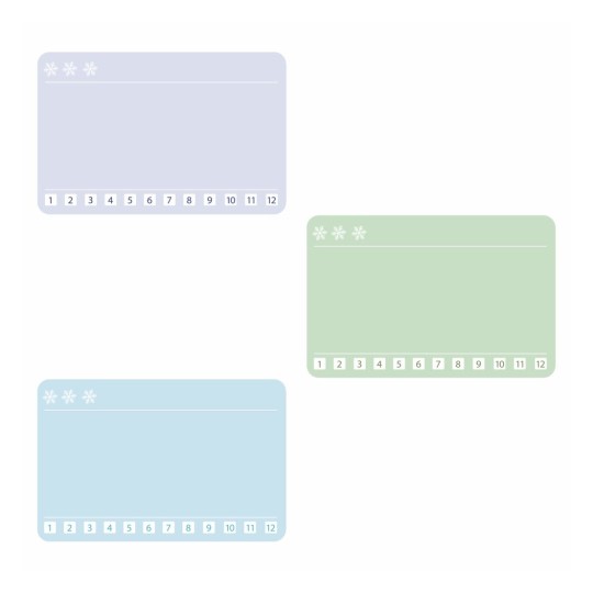 Stickers en rouleau 56822 Ø 38 mm