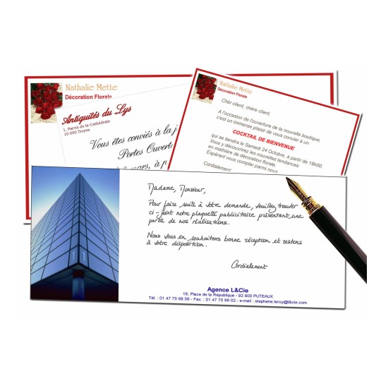 Cartes correspondances Q C appl