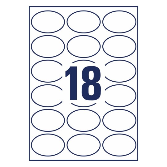 Etiquettes produit L6024REV-25 63,5 x 42,3 mm
