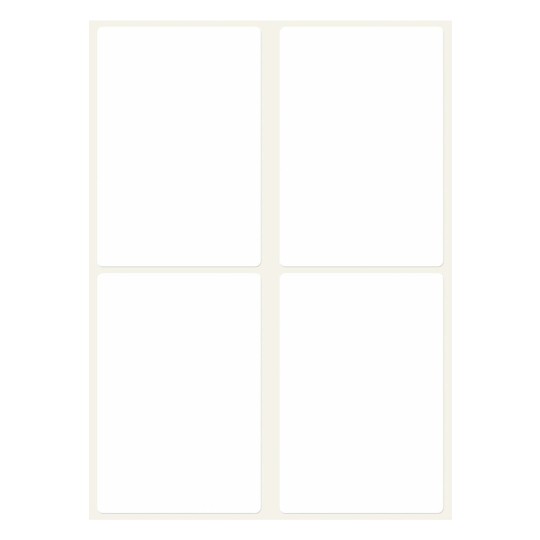 Etiquettes multi-usages 3330 80 x 54 mm