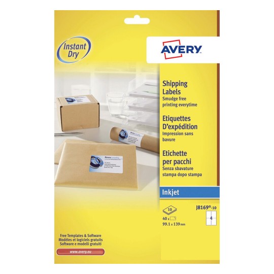 Etiquettes adresse J8169-10