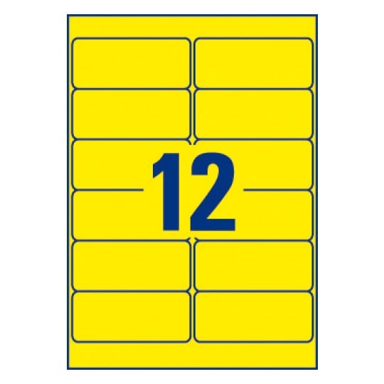 Etiquette ultra-résistante L6107-20 42,3 x 99,1 mm