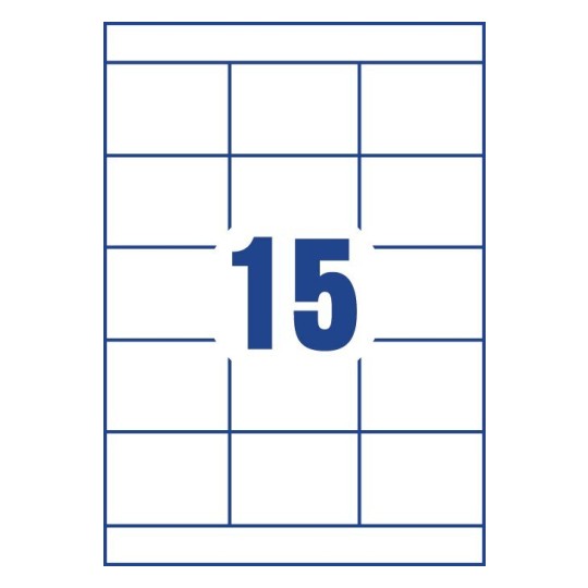 Etiquette multi-usages 3669-100 50,8 x 70 mm