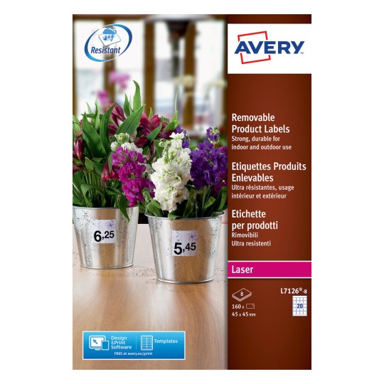Etiquette produit L7126-8
