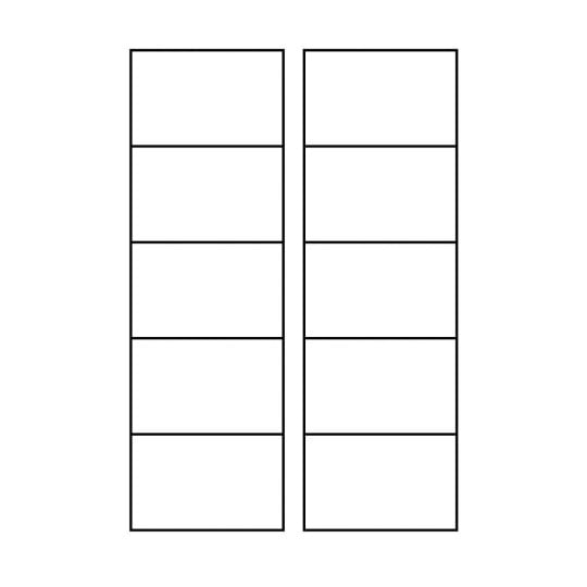 Cartes de visite C32011-25 54 x 85 mm