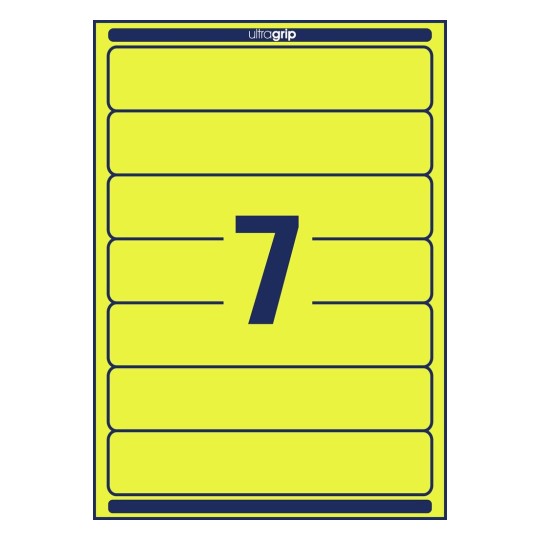 Etiquettes dos de classeur L4765-20 192 x 38 mm