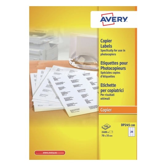 Etiquettes copieurs DP245-100