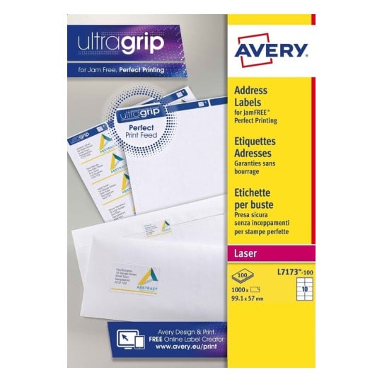 Etiquette adresse L7173-100