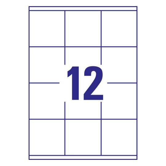 Etiquette multi-usages 3476-100 70 x 70 mm