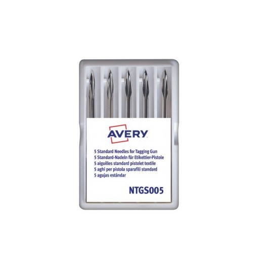 5 aiguilles pour pistolet textile avec couteau intégré NTGS005