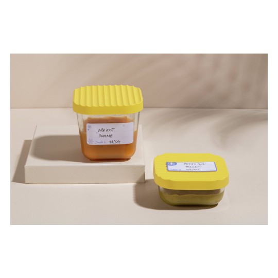 1000 Étiquettes De Congélation Autocollantes 75x25 Mm - Imperméables, Amovibles Pour Pots, Verres, Aliments - 1
